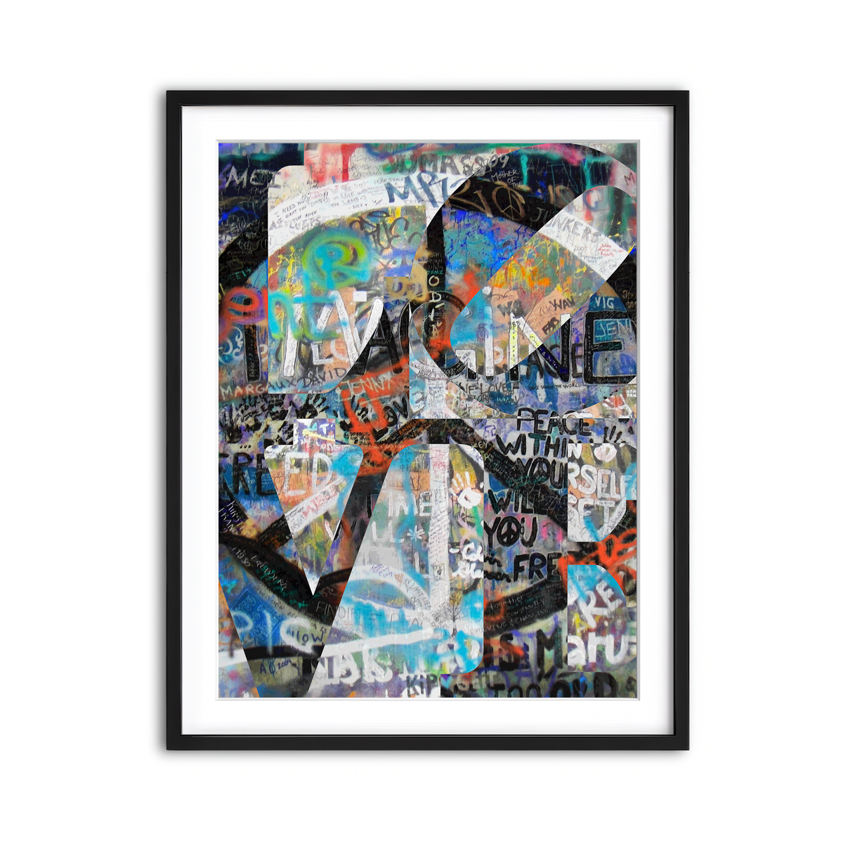 Framed Print 3x4 Black