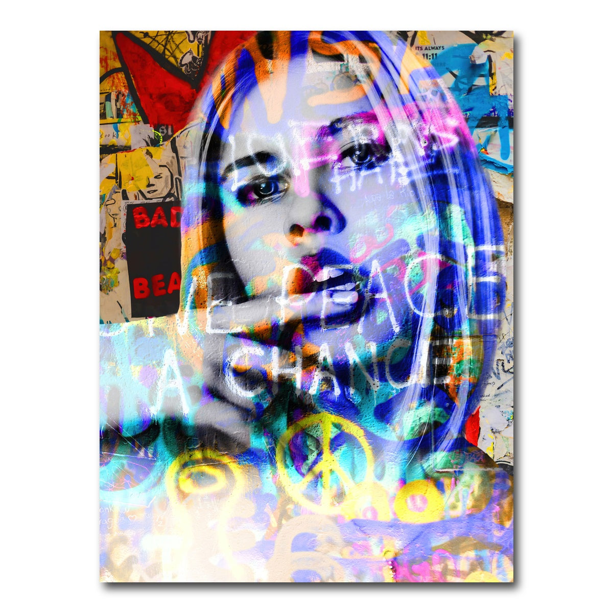 AUTO-MOCKUP WHITE | Peace | 1 Piece | Gallery Wrap Canvas | group=3x4