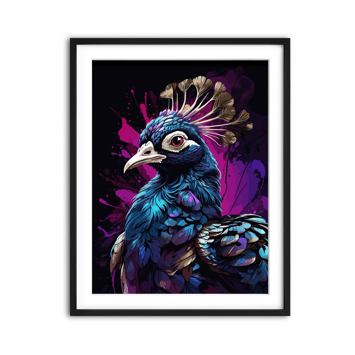 Framed Print 3x4 Black