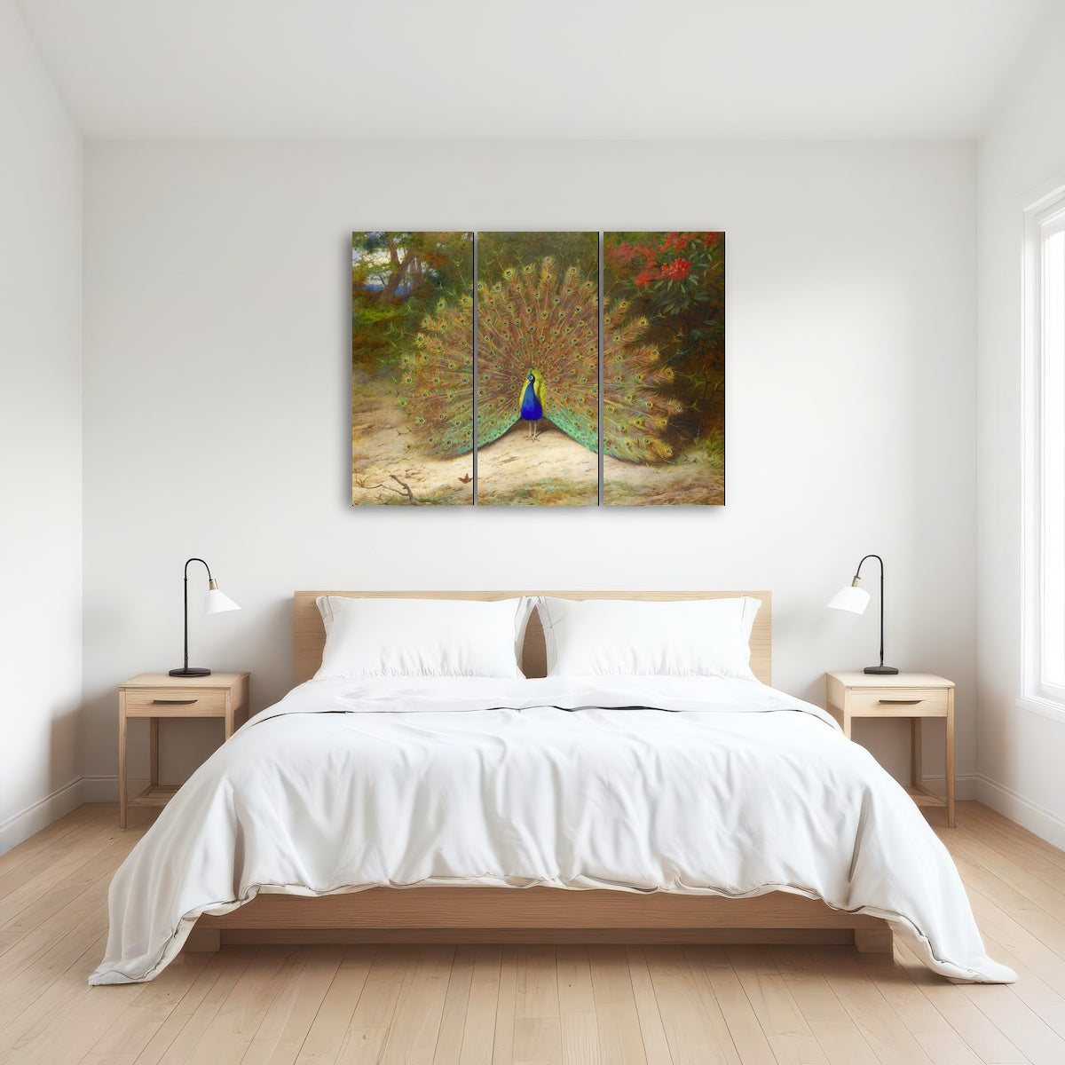 AUTO-MOCKUP ROOM | Peacock and Butterfly