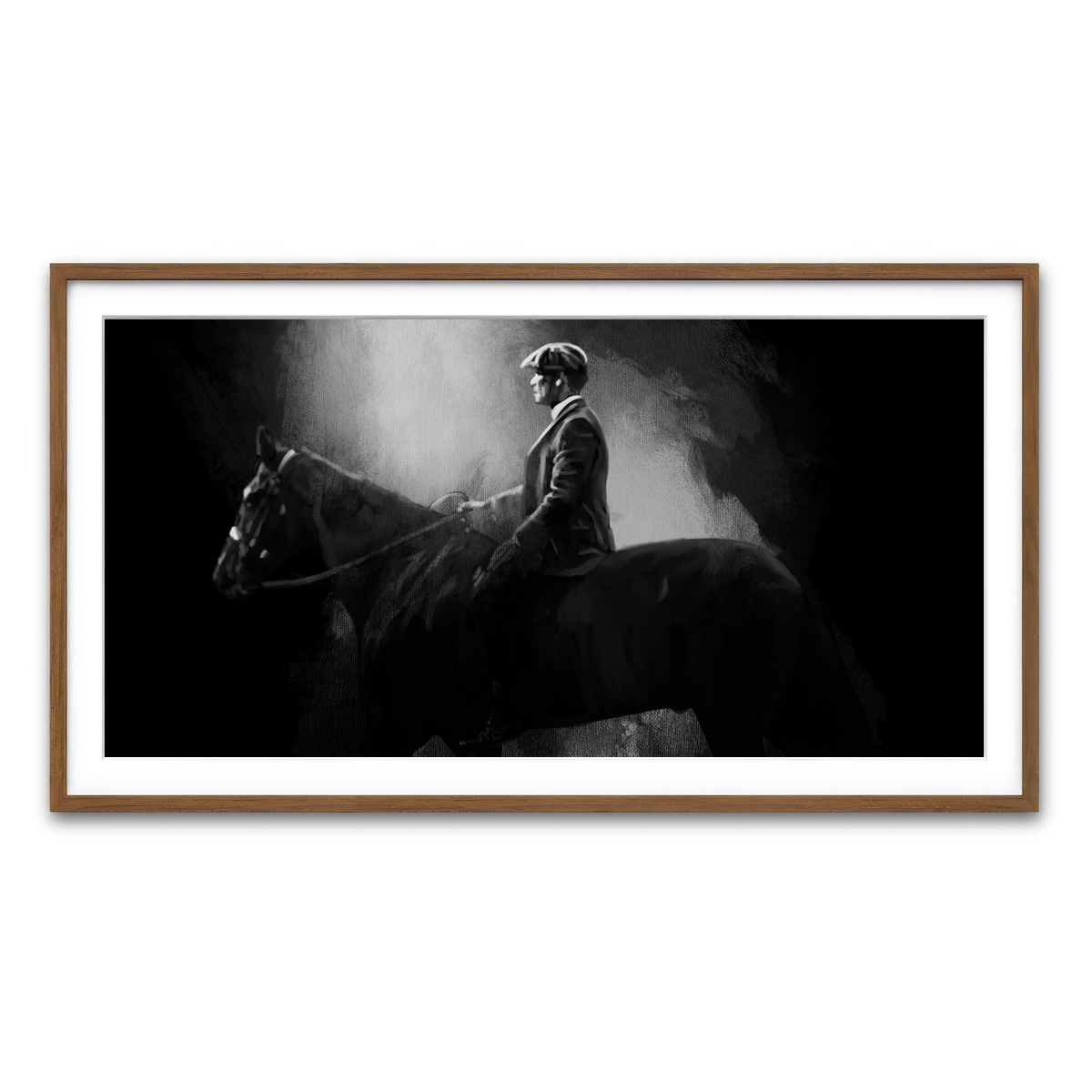 Framed Print 2x1 Walnut