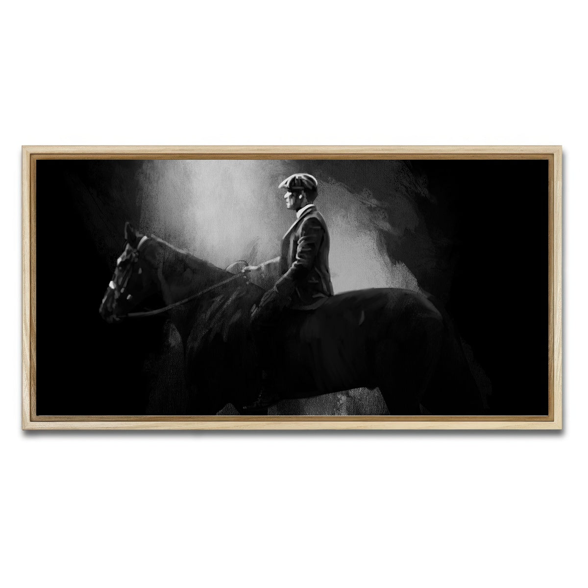 AUTO-MOCKUP WHITE | Peaky Blinders | 1 Piece | Natural Framed Canvas | group=2x1