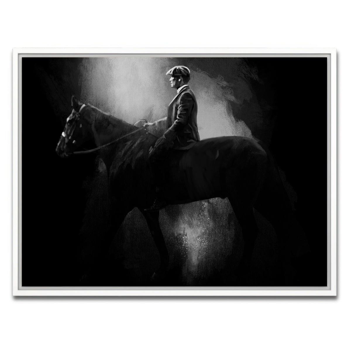 AUTO-MOCKUP WHITE | Peaky Blinders | 1 Piece | White Framed Canvas | group=4x3