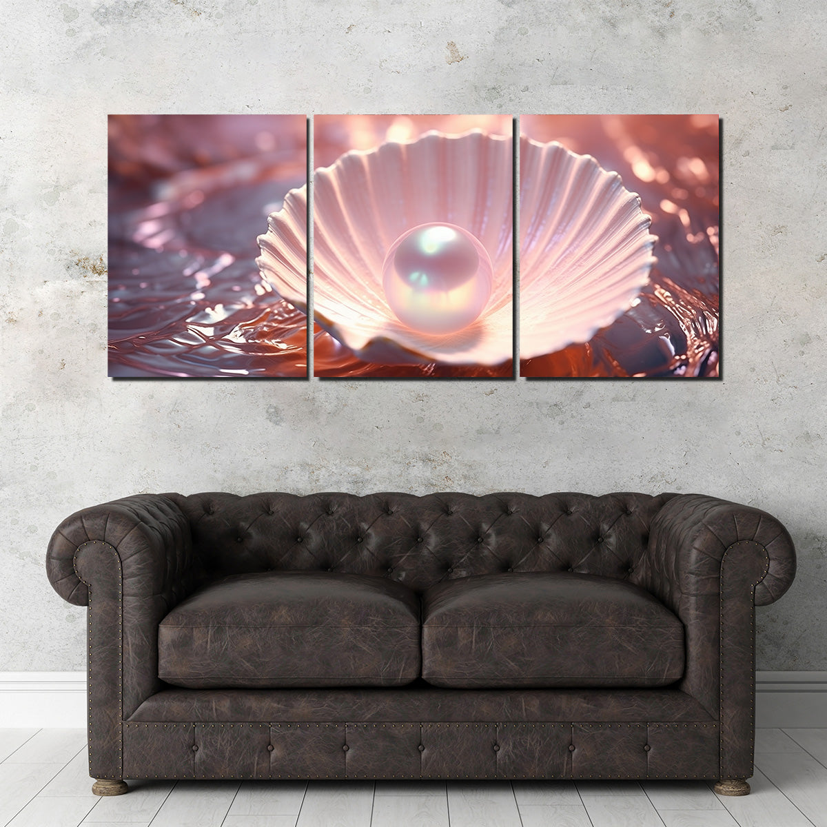 Pearl & Seashell Wall Art