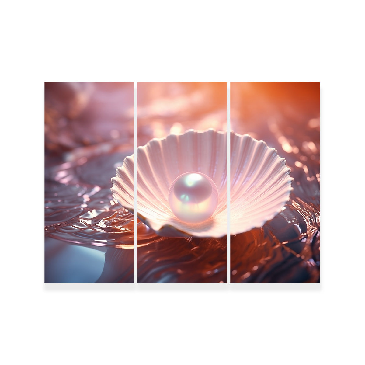 Pearl & Seashell Wall Art
