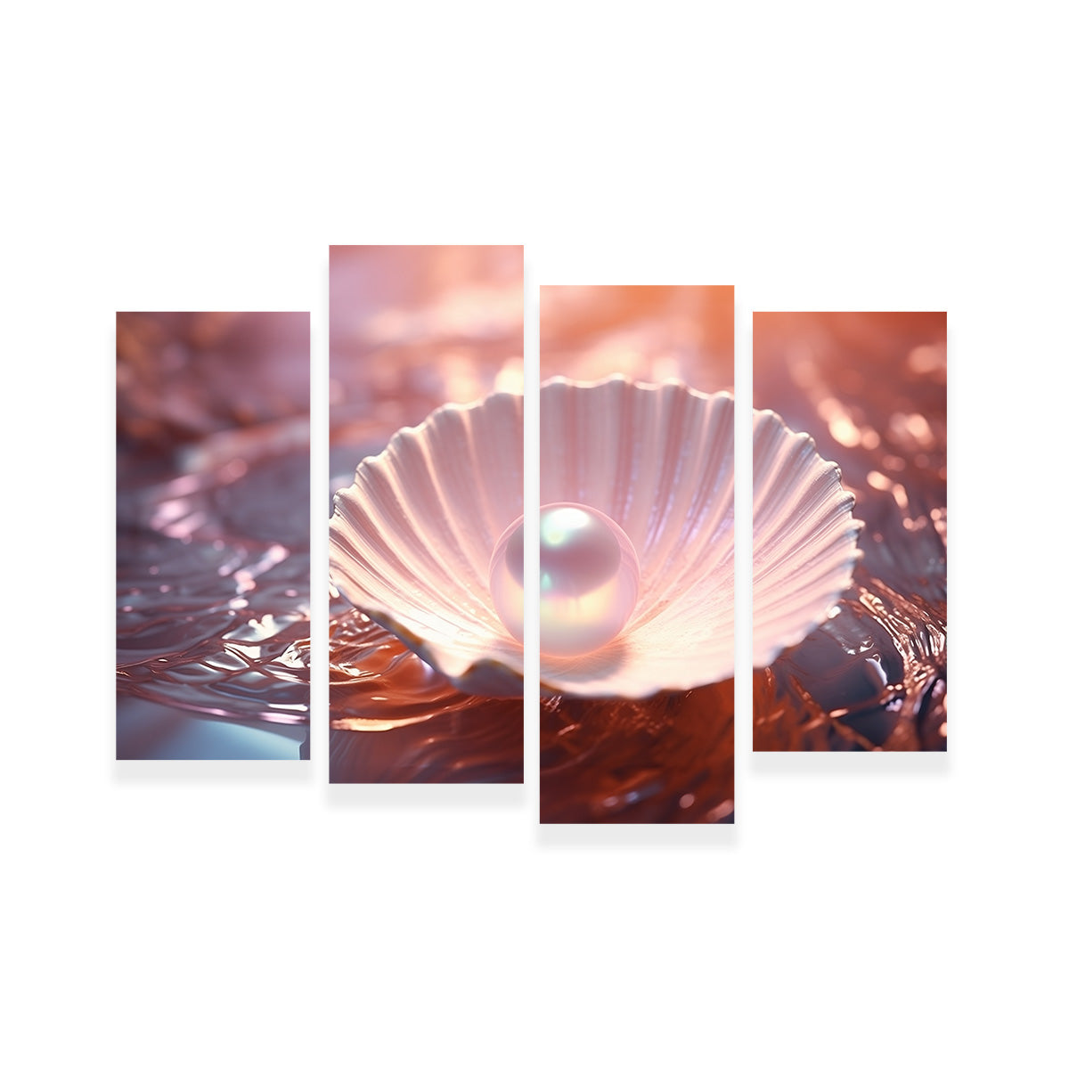 Pearl & Seashell Wall Art