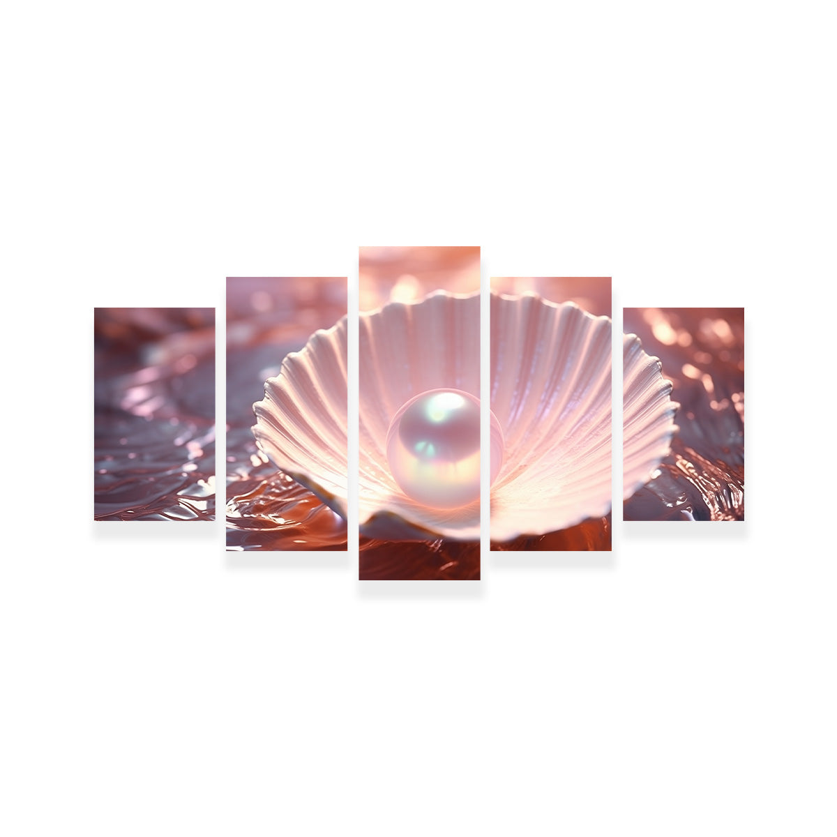 Pearl & Seashell Wall Art