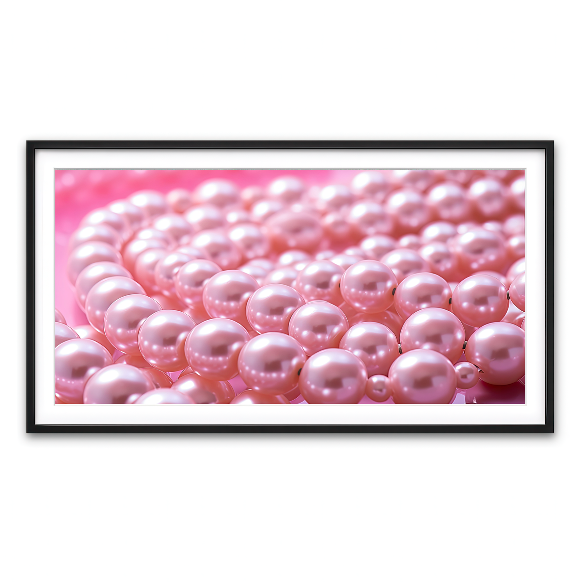 Framed Print 2x1 Black