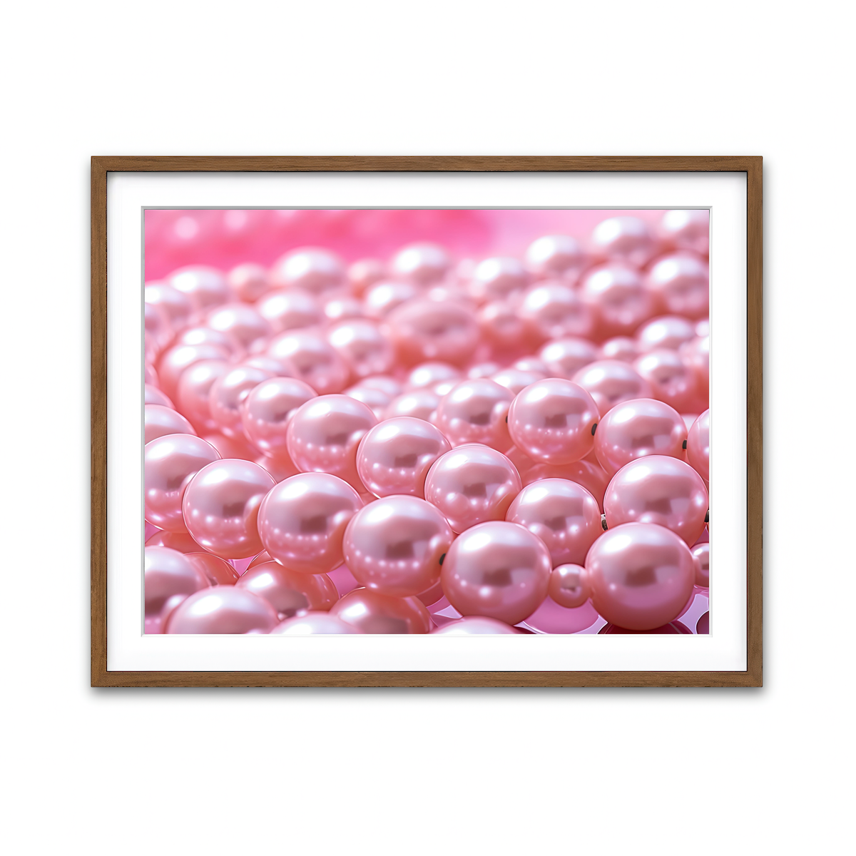 Framed Print 4x3 Walnut