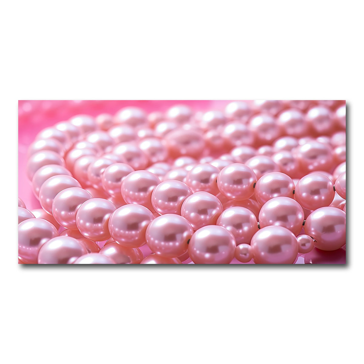 AUTO-MOCKUP WHITE | Pearls | 1 Piece | Gallery Wrap Canvas | group=2x1