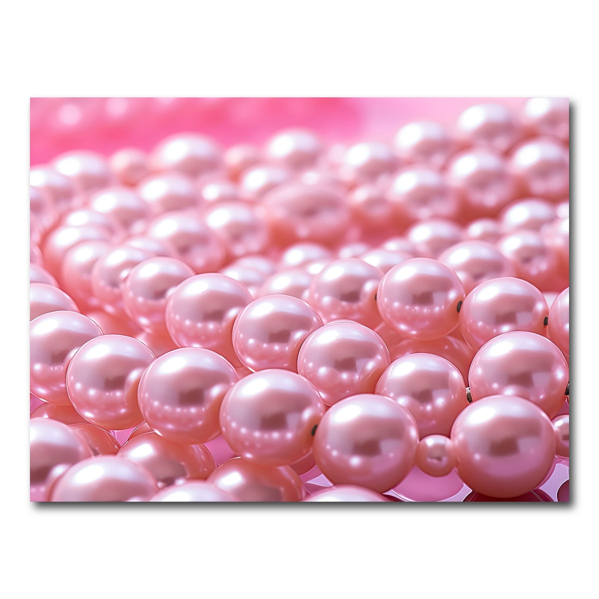 AUTO-MOCKUP WHITE | Pearls | 1 Piece | Gallery Wrap Canvas | group=4x3