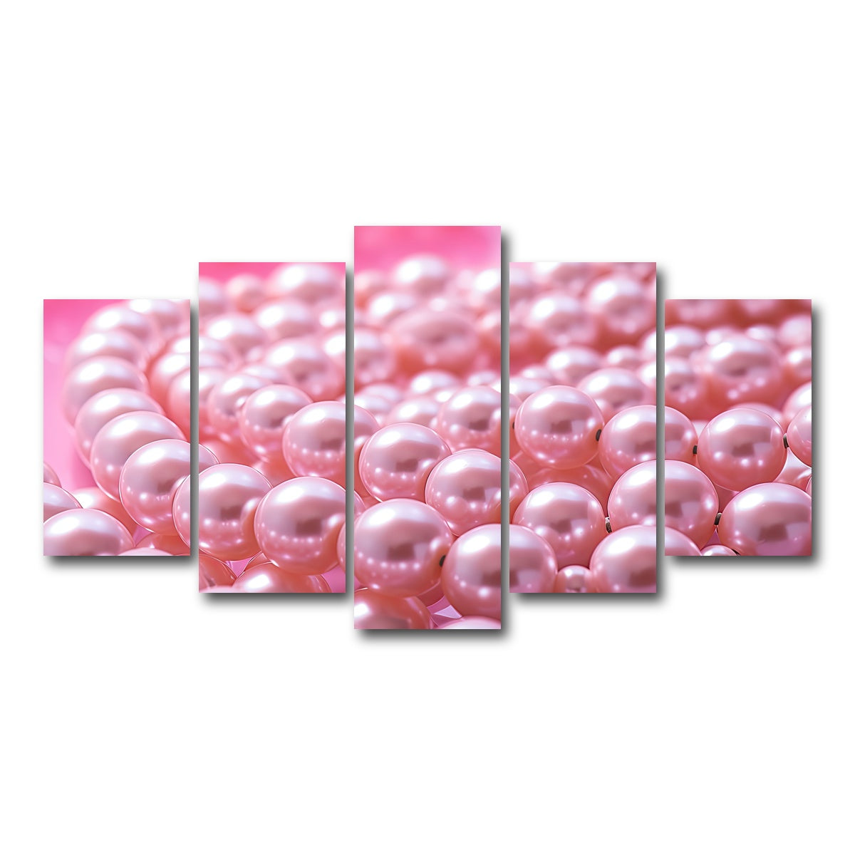 AUTO-MOCKUP WHITE | Pearls | 5 Piece | Gallery Wrap Canvas | group=5_normal