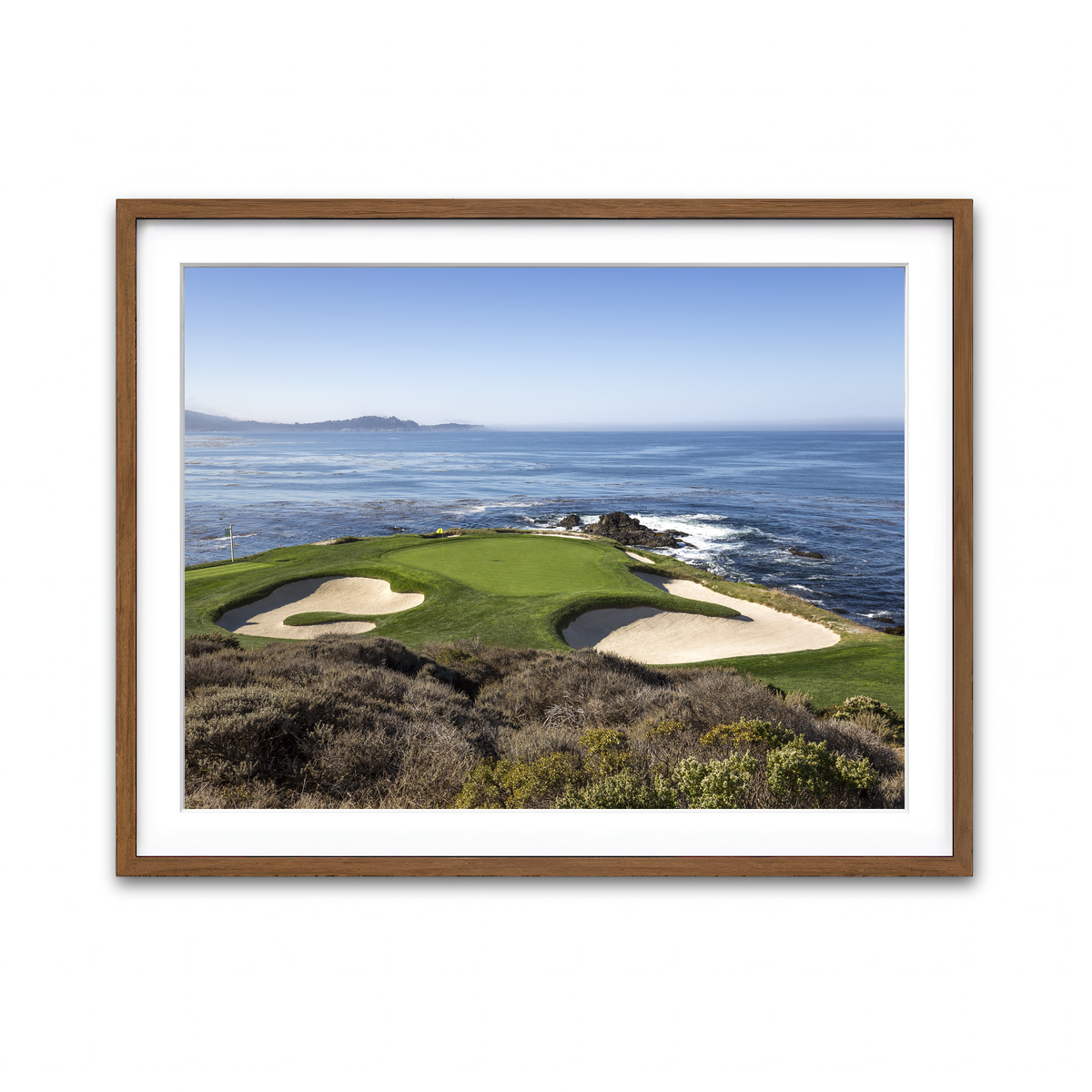 Framed Print 4x3 Walnut