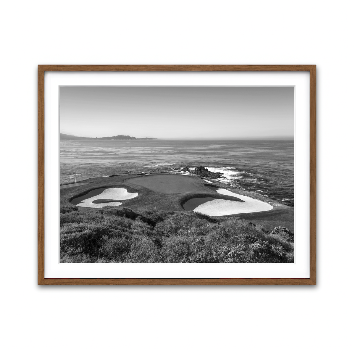 Framed Print 4x3 Walnut
