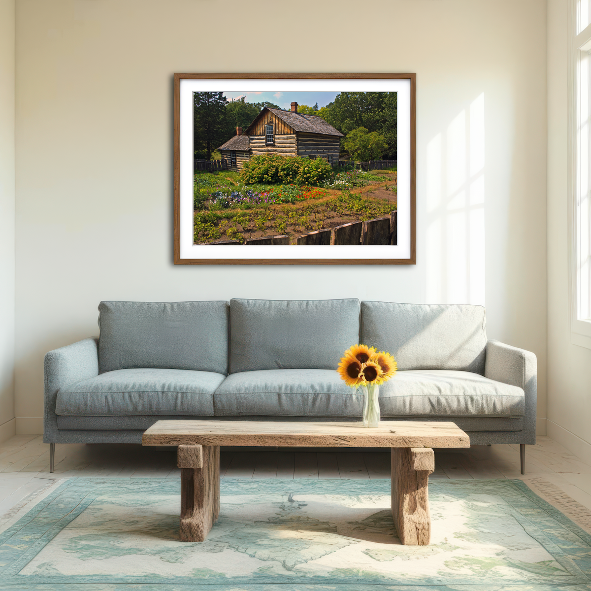 AUTO-MOCKUP ROOM | Pedersen House And Garden Wall Art