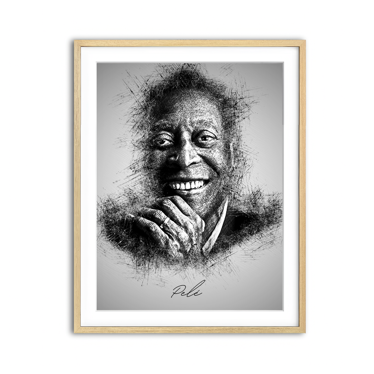 Framed Print 3x4 Natural