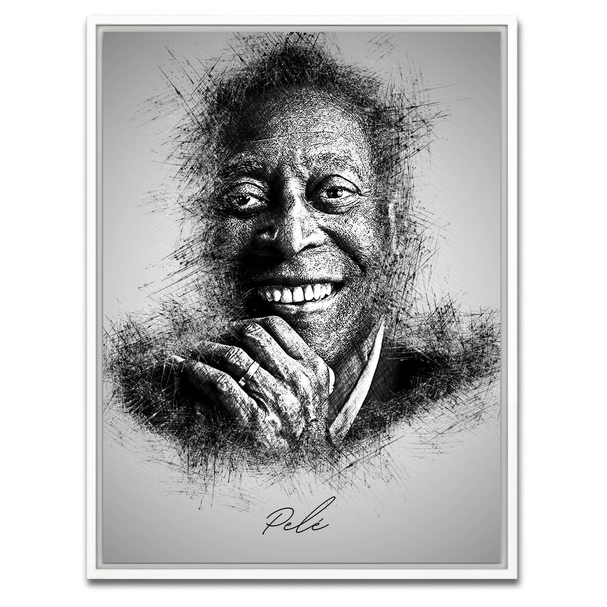 AUTO-MOCKUP WHITE | Pele | 1 Piece | White Framed Canvas | group=3x4