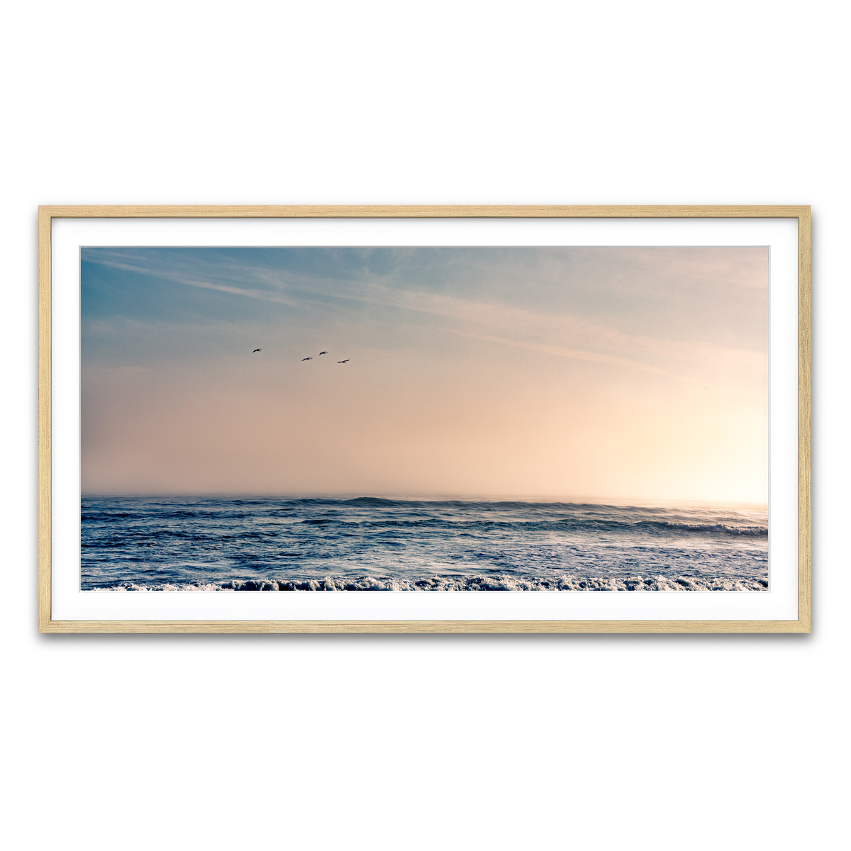 Framed Print 2x1 Natural