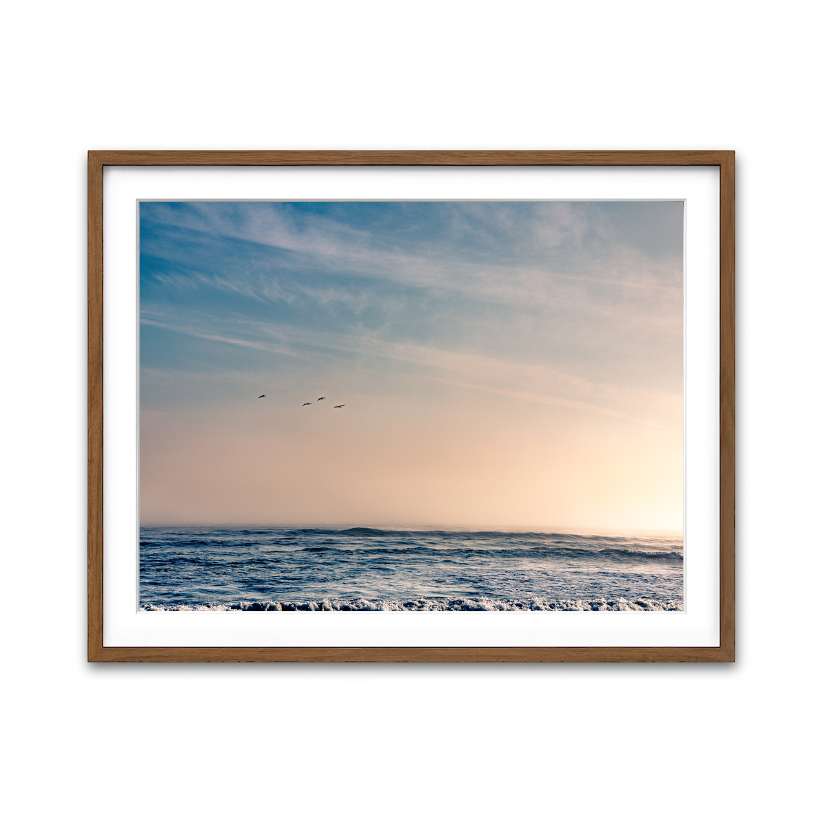 Framed Print 4x3 Walnut