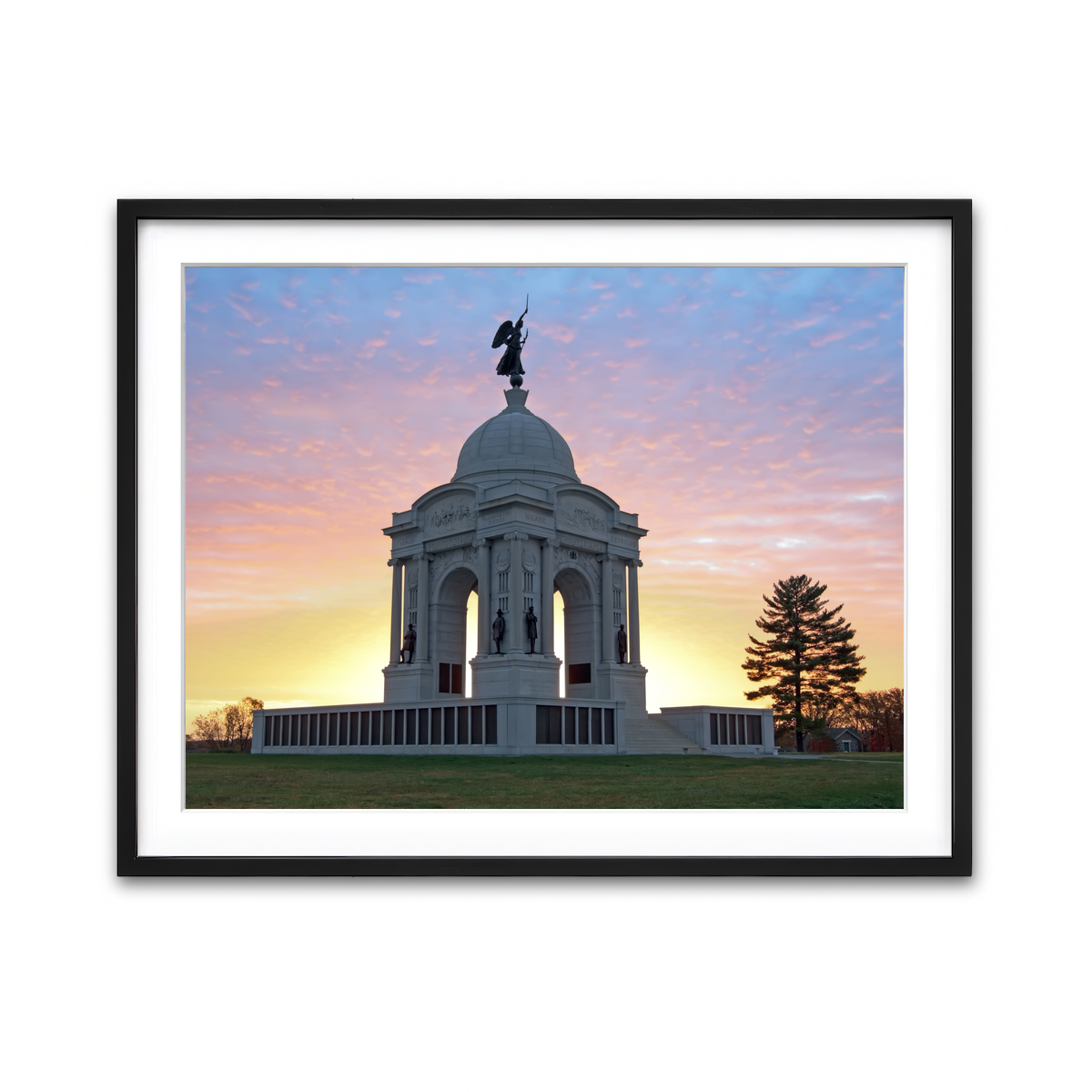 Framed Print 4x3 Black