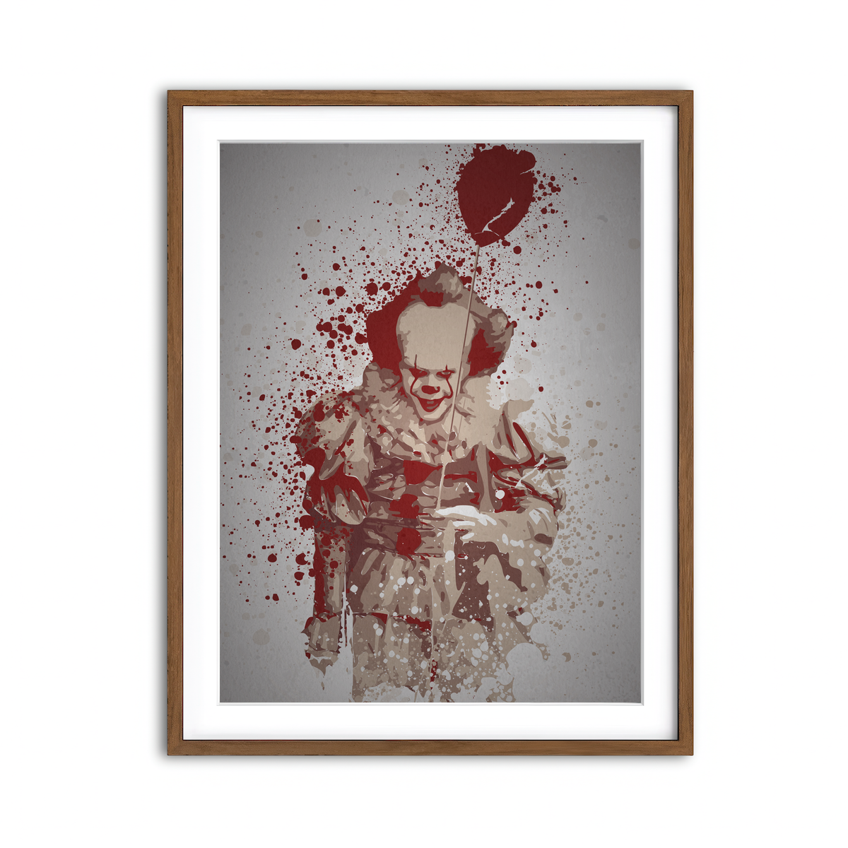 Framed Print 3x4 Walnut