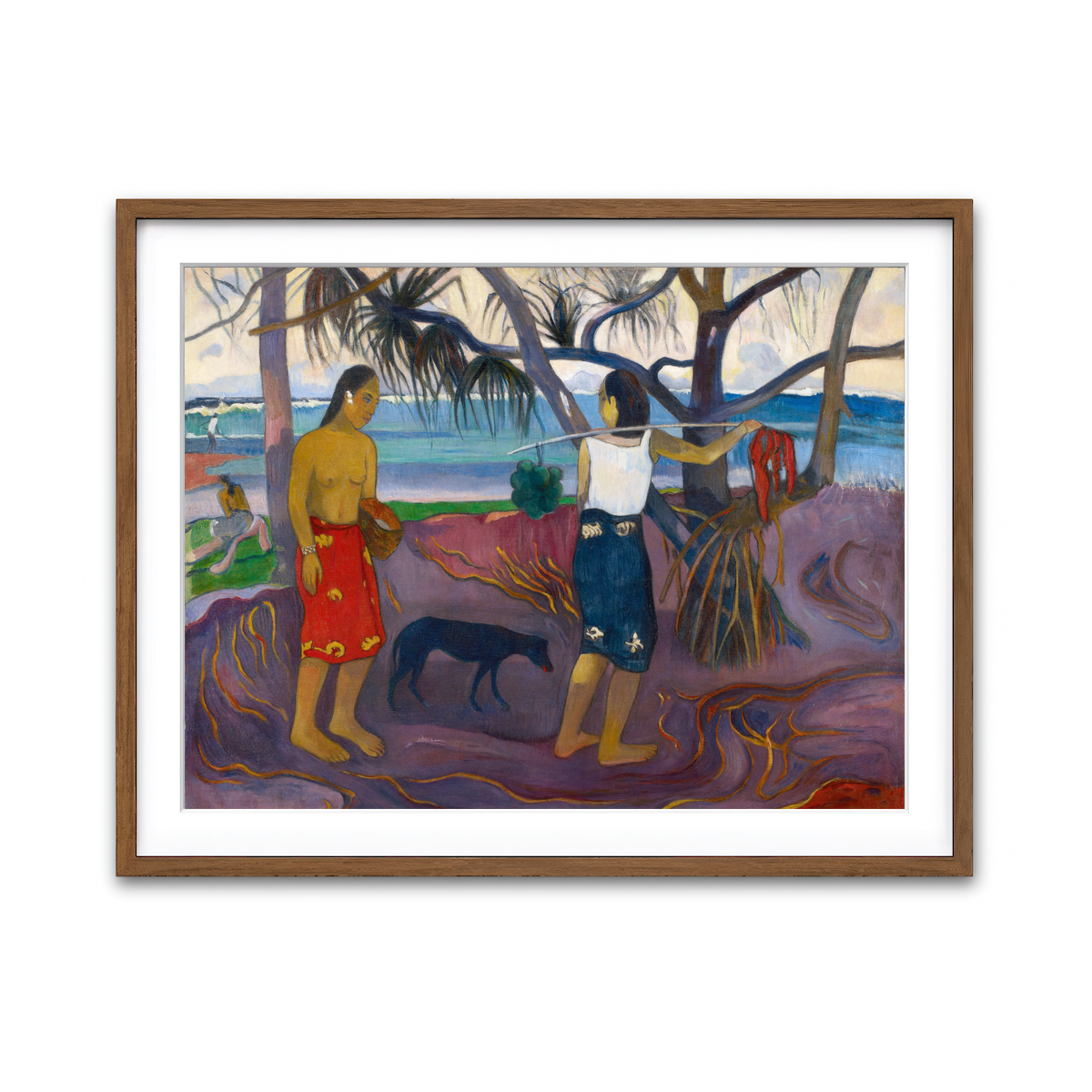 Framed Print 4x3 Walnut