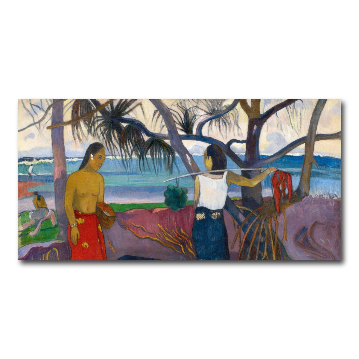 AUTO-MOCKUP WHITE | People in Landscape | 1 Piece | Gallery Wrap Canvas | group=2x1