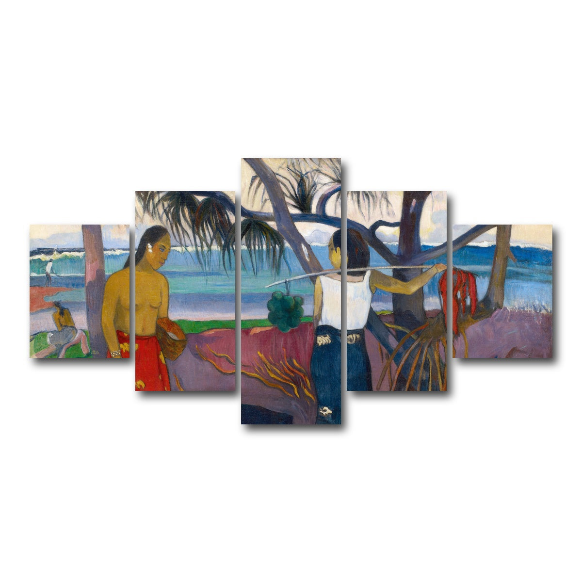 AUTO-MOCKUP WHITE | People in Landscape | 5 Piece | Gallery Wrap Canvas | group=5_short