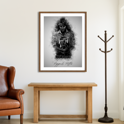 AUTO-MOCKUP ROOM | Pepper Potts Wall Art