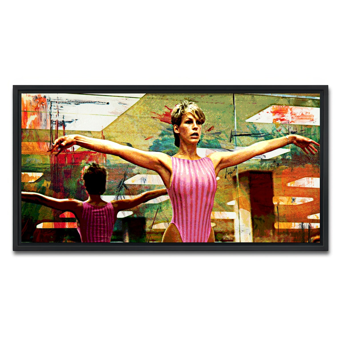 AUTO-MOCKUP WHITE | Perfect | 1 Piece | Black Framed Canvas | group=2x1