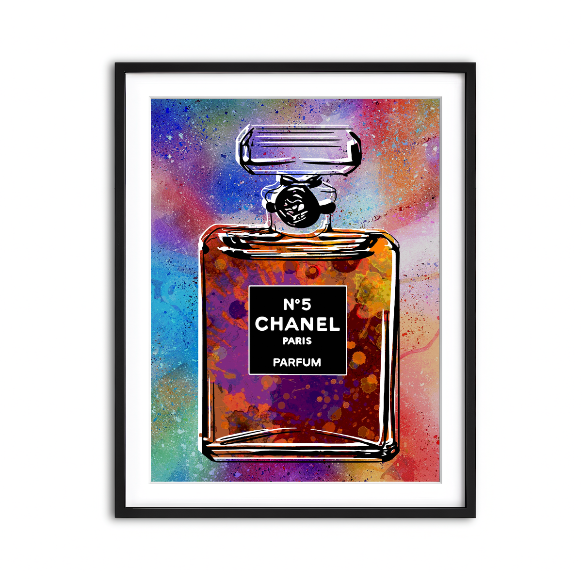 Framed Print 3x4 Black