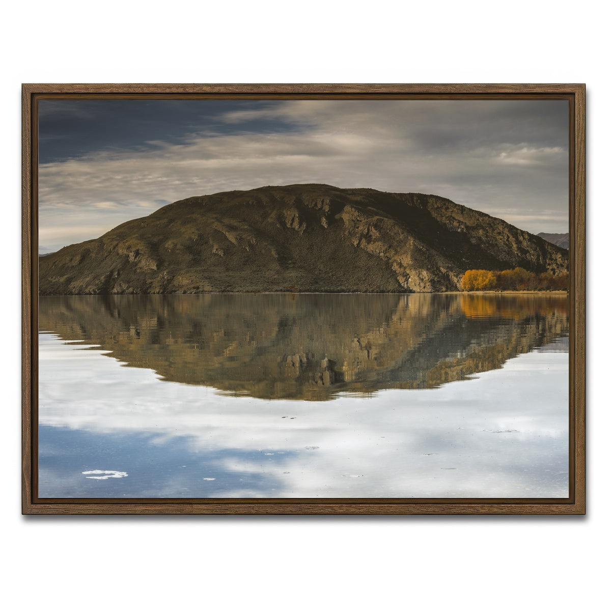 AUTO-MOCKUP WHITE | Perkins Bay | 1 Piece | Walnut Framed Canvas | group=4x3