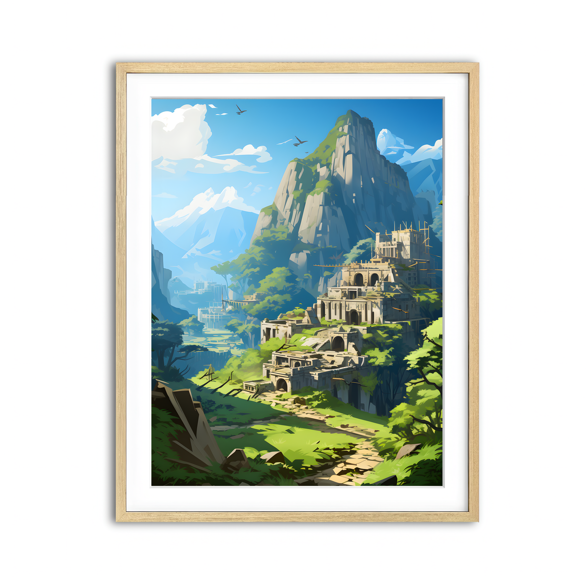 Framed Print 3x4 Natural