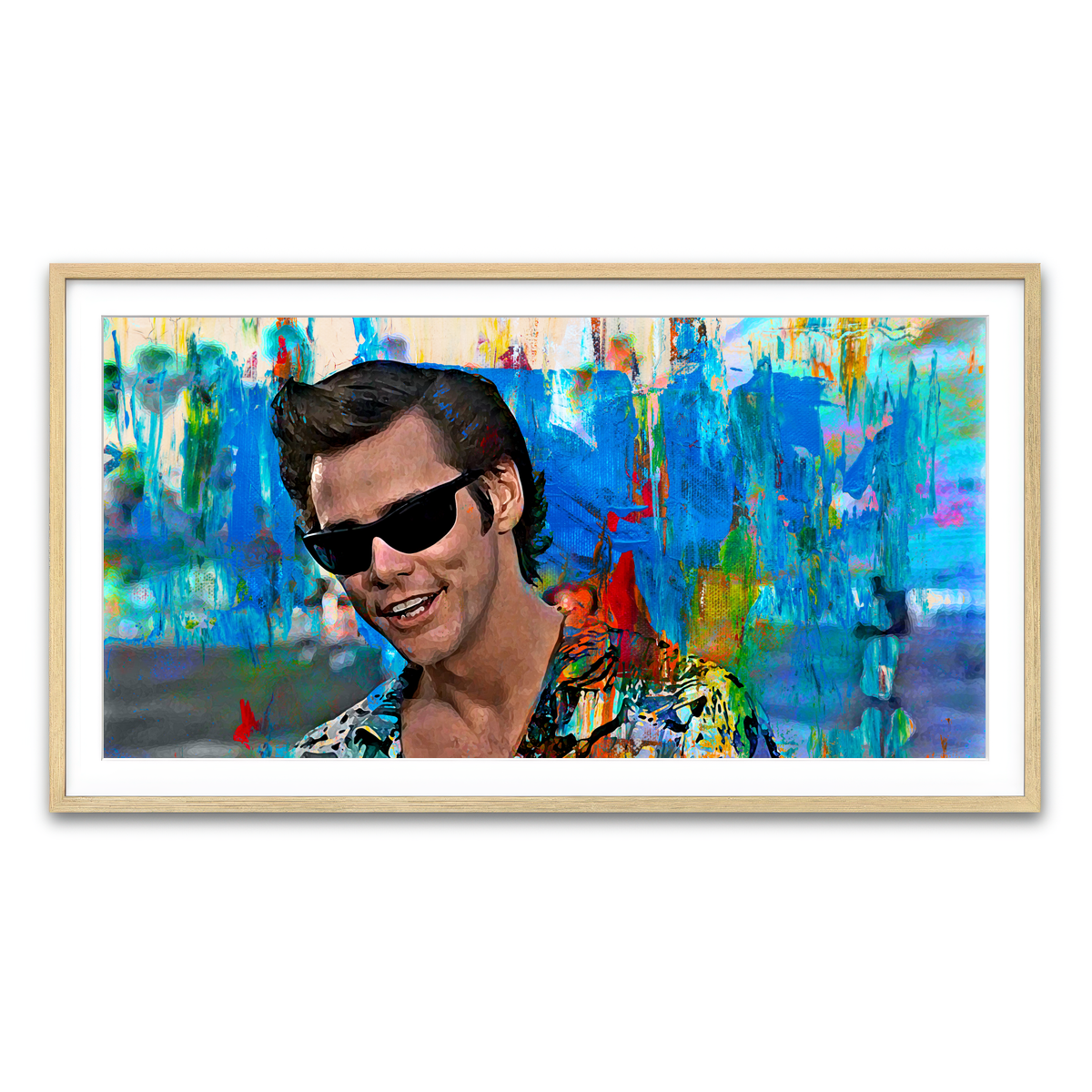 Framed Print 2x1 Natural