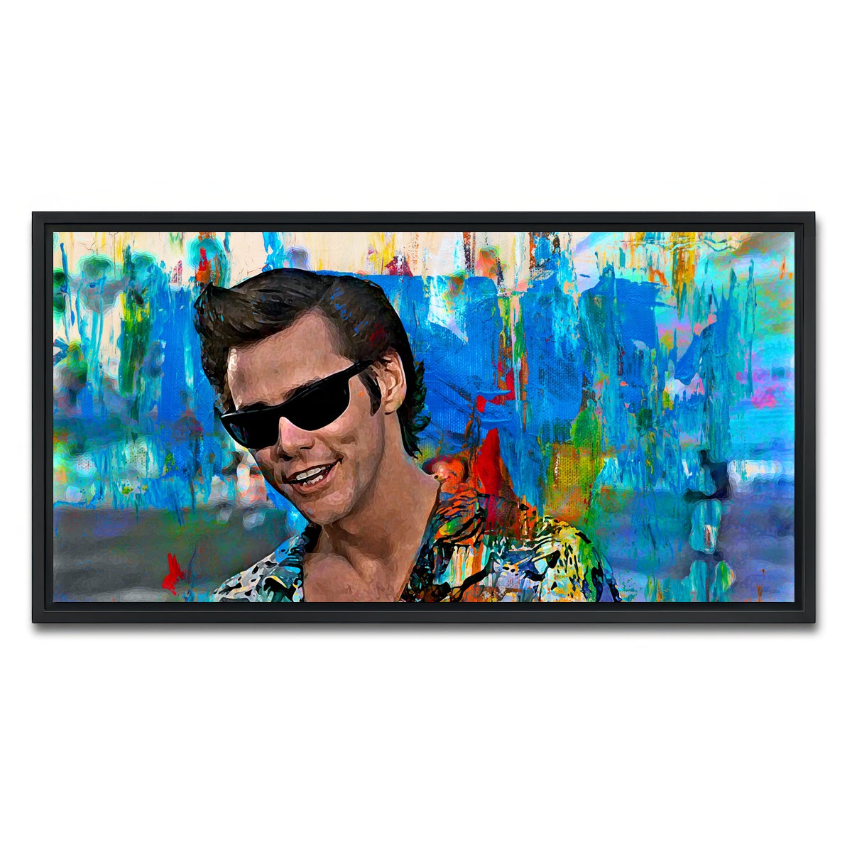 AUTO-MOCKUP WHITE | Pet Detective | 1 Piece | Black Framed Canvas | group=2x1