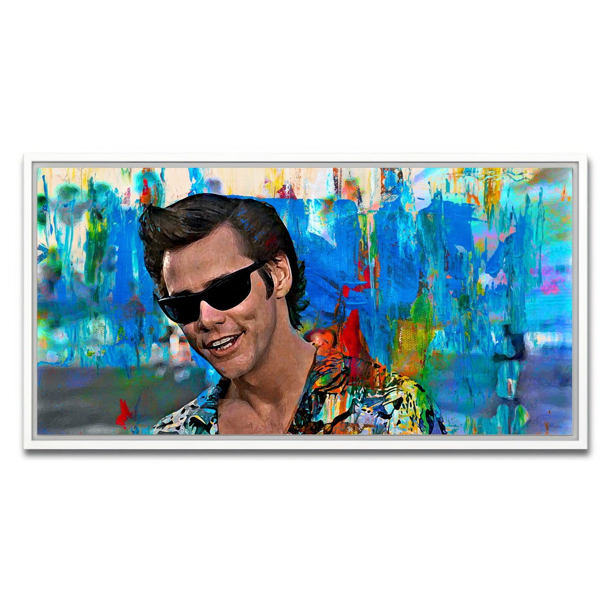 AUTO-MOCKUP WHITE | Pet Detective | 1 Piece | White Framed Canvas | group=2x1