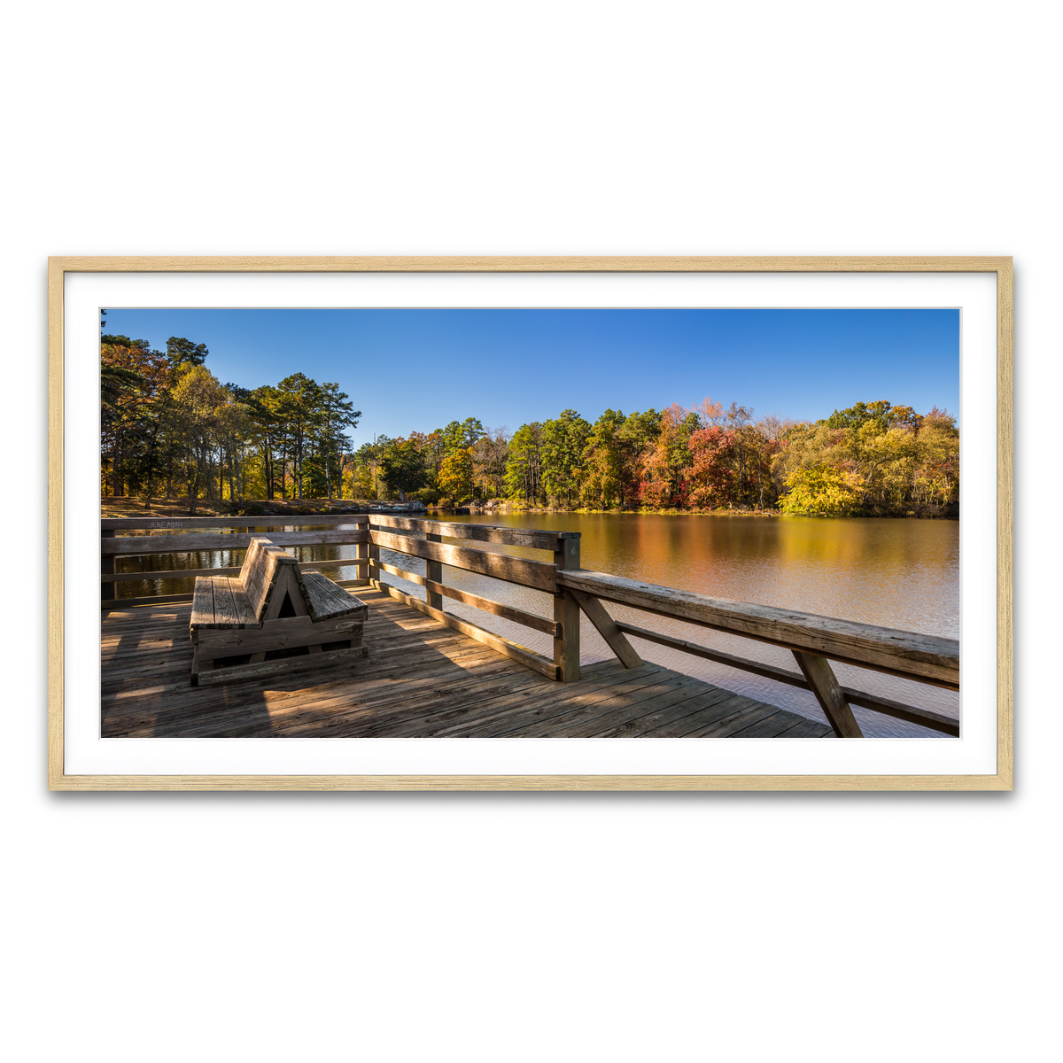 Framed Print 2x1 Natural