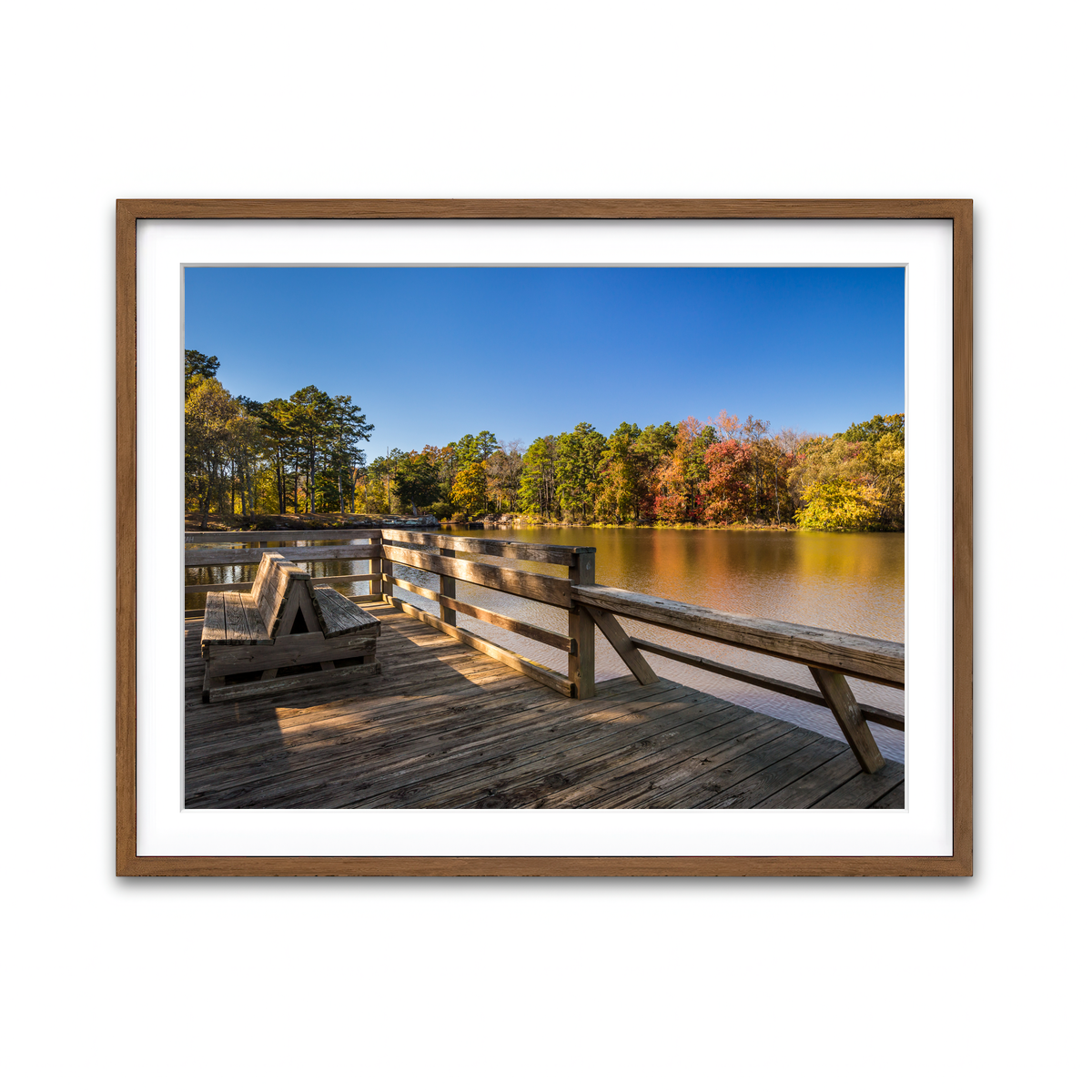 Framed Print 4x3 Walnut