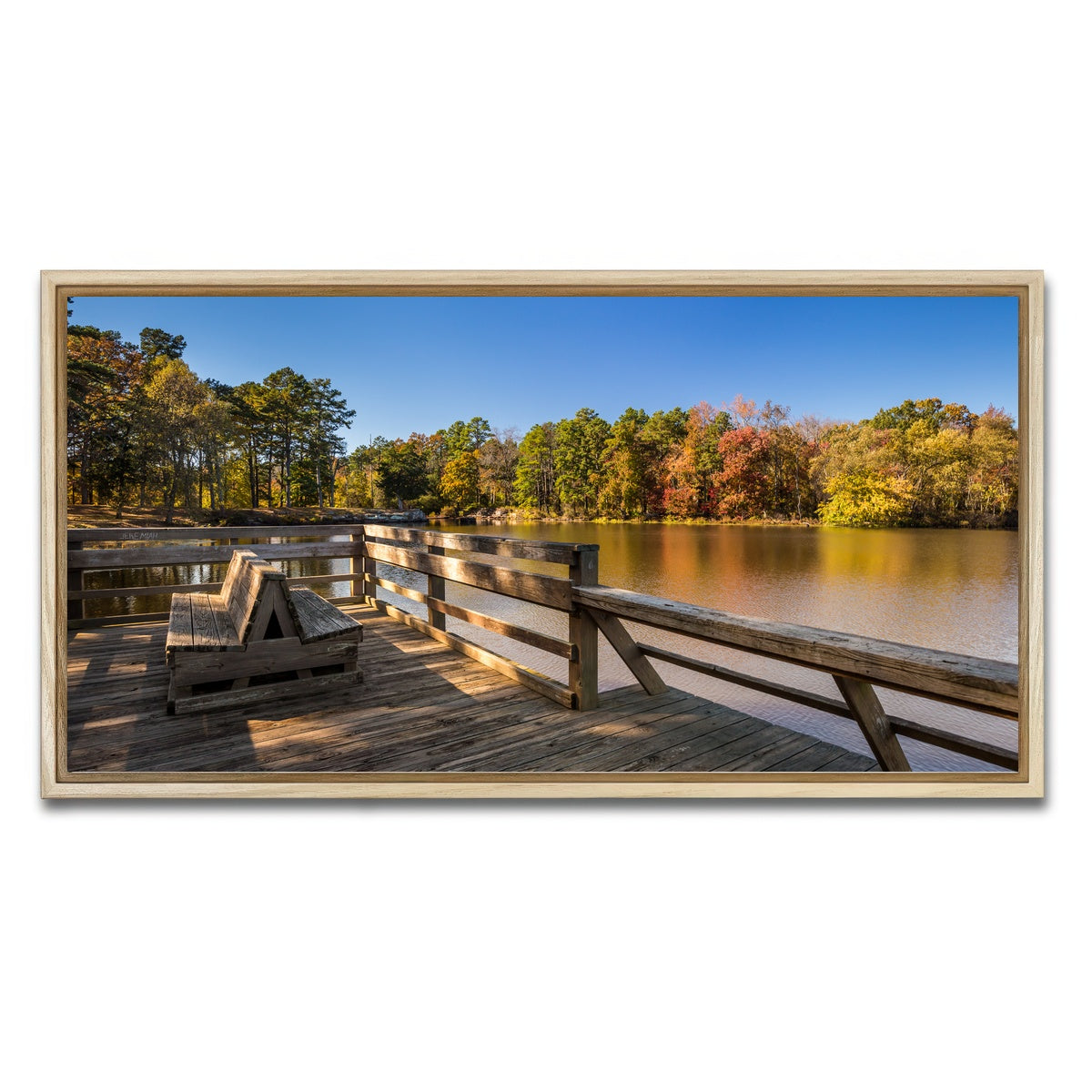 AUTO-MOCKUP WHITE | Petit Jean State Park | 1 Piece | Natural Framed Canvas | group=2x1