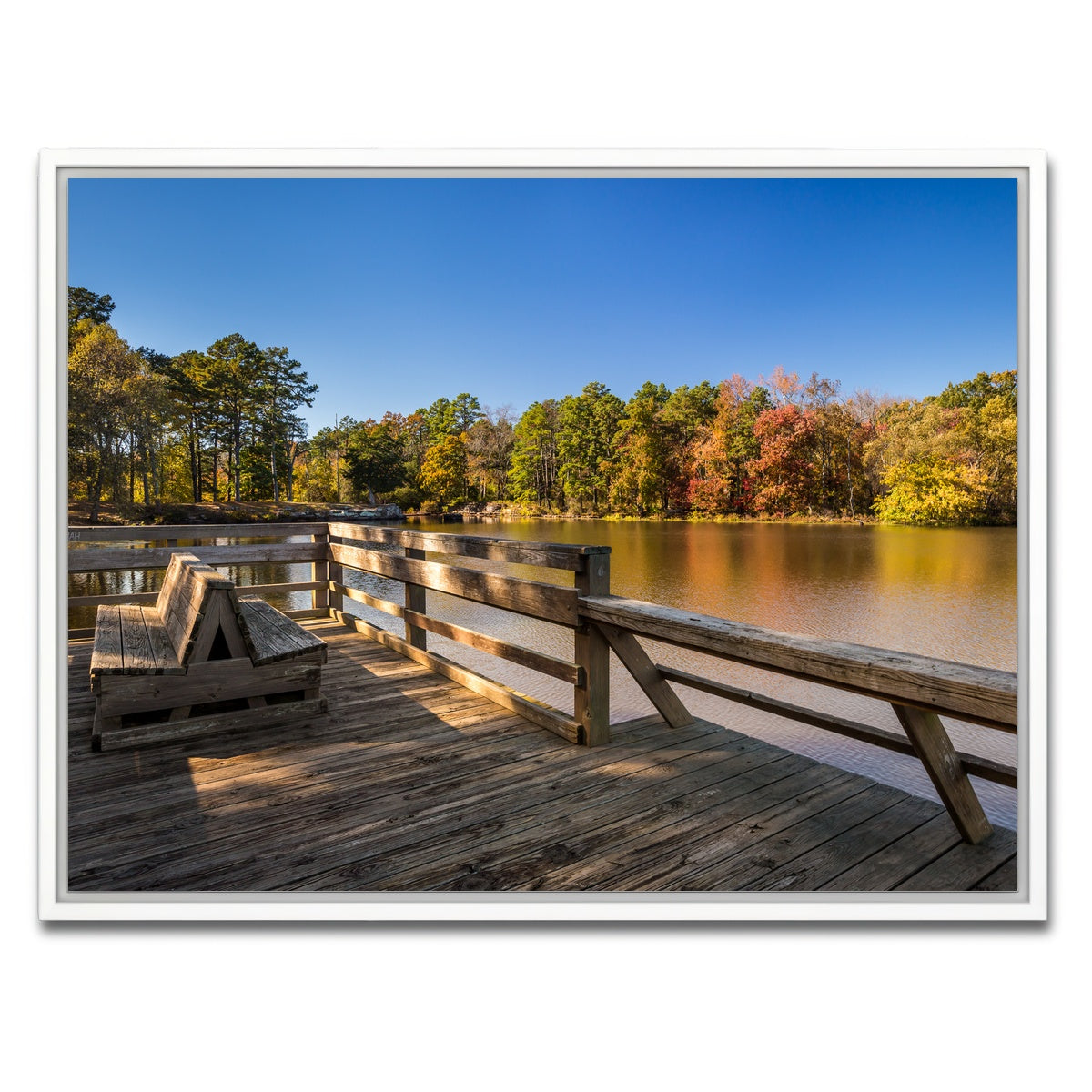 AUTO-MOCKUP WHITE | Petit Jean State Park | 1 Piece | White Framed Canvas | group=4x3