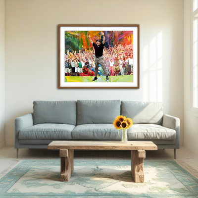 AUTO-MOCKUP ROOM | Phil Mickelson Wall Art