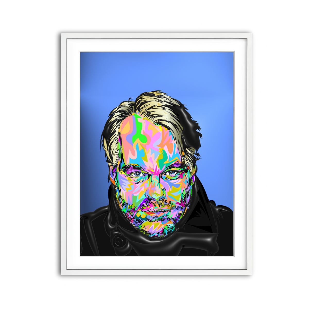 Framed Print 3x4 White