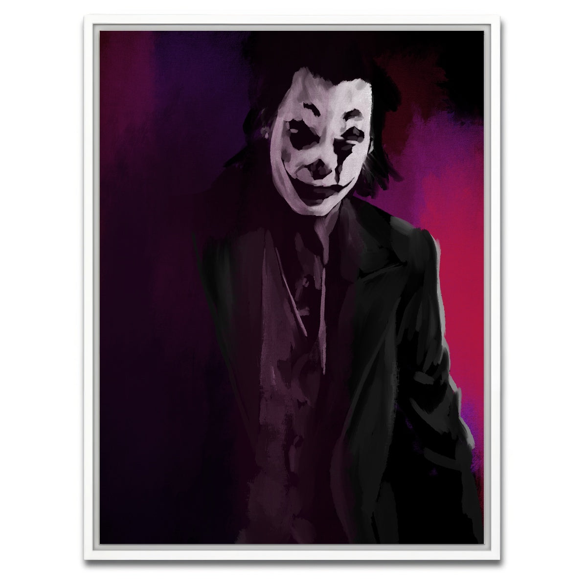 AUTO-MOCKUP WHITE | Phoenix Joker | 1 Piece | White Framed Canvas | group=3x4