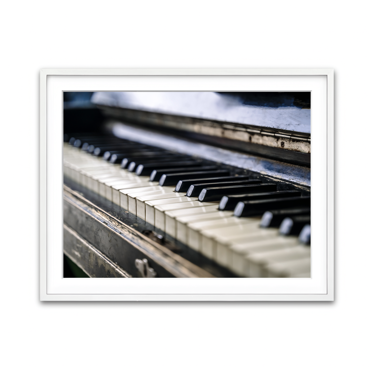 Framed Print 4x3 White