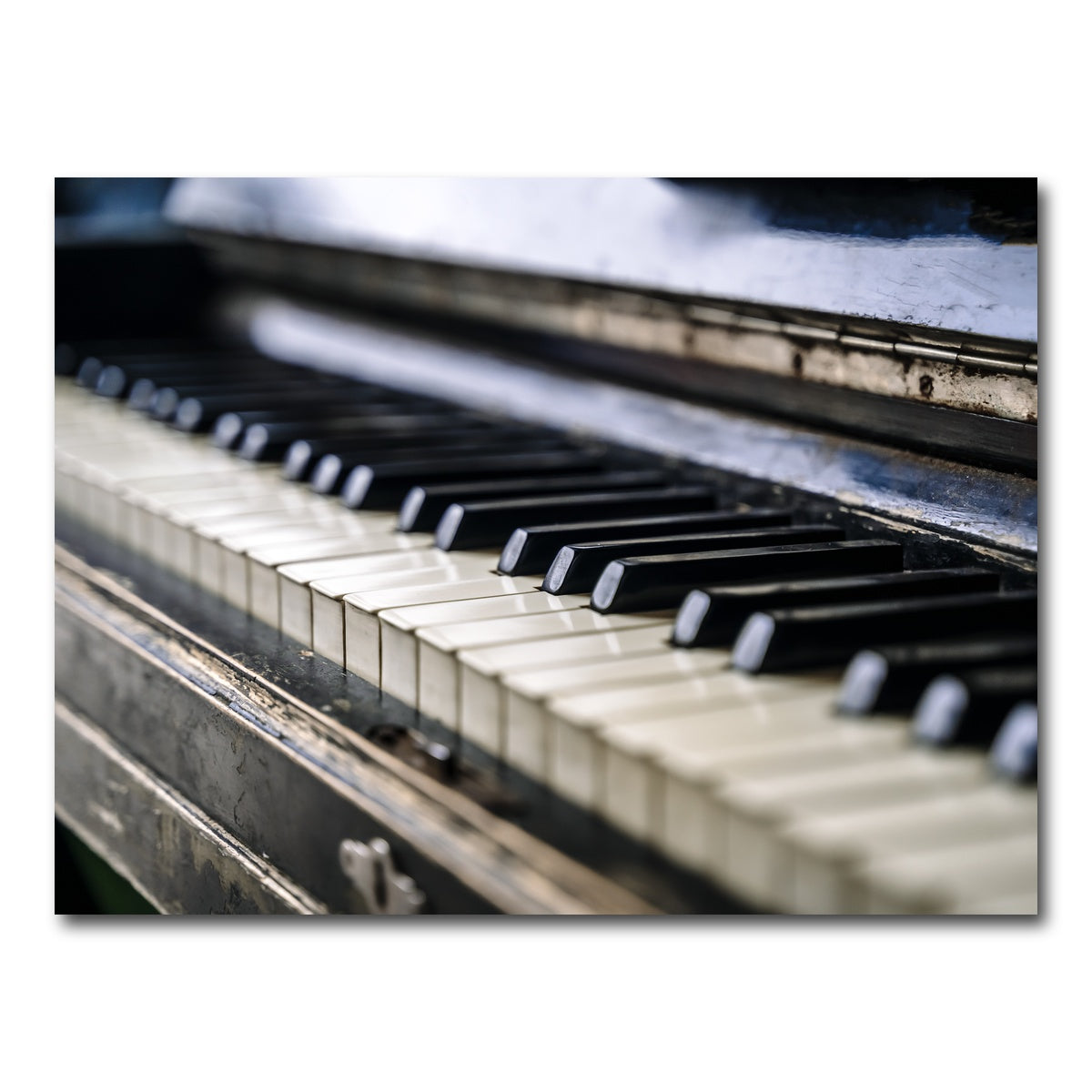 AUTO-MOCKUP WHITE | Piano Keys | 1 Piece | Gallery Wrap Canvas | group=4x3