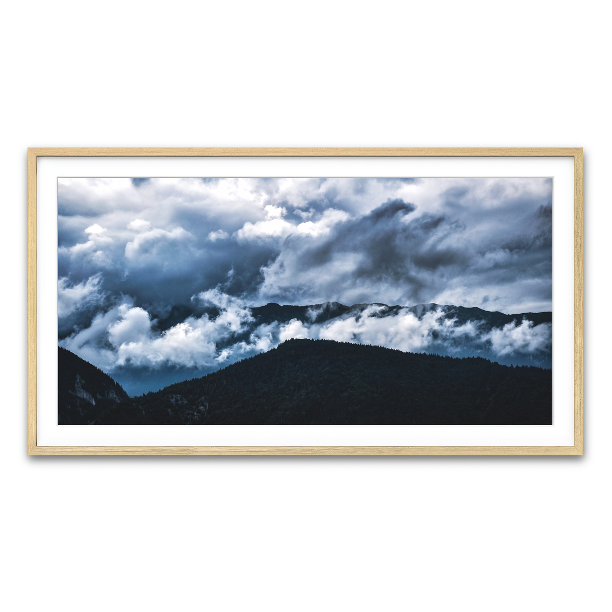 Framed Print 2x1 Natural