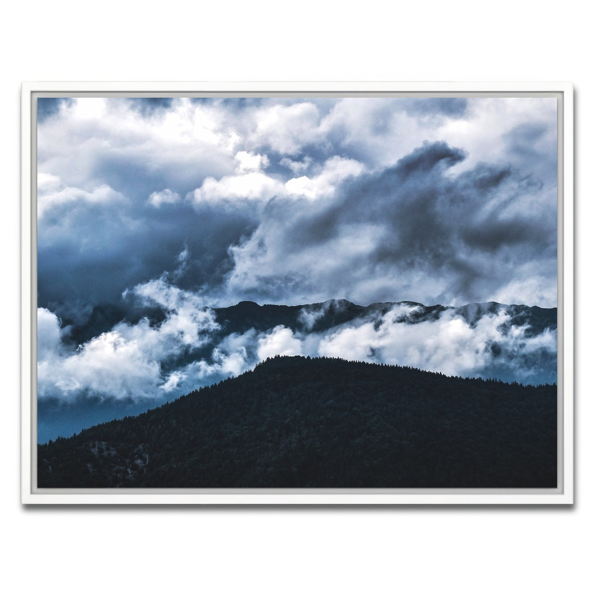 AUTO-MOCKUP WHITE | Piatra Craiului Romania 5 | 1 Piece | White Framed Canvas | group=4x3