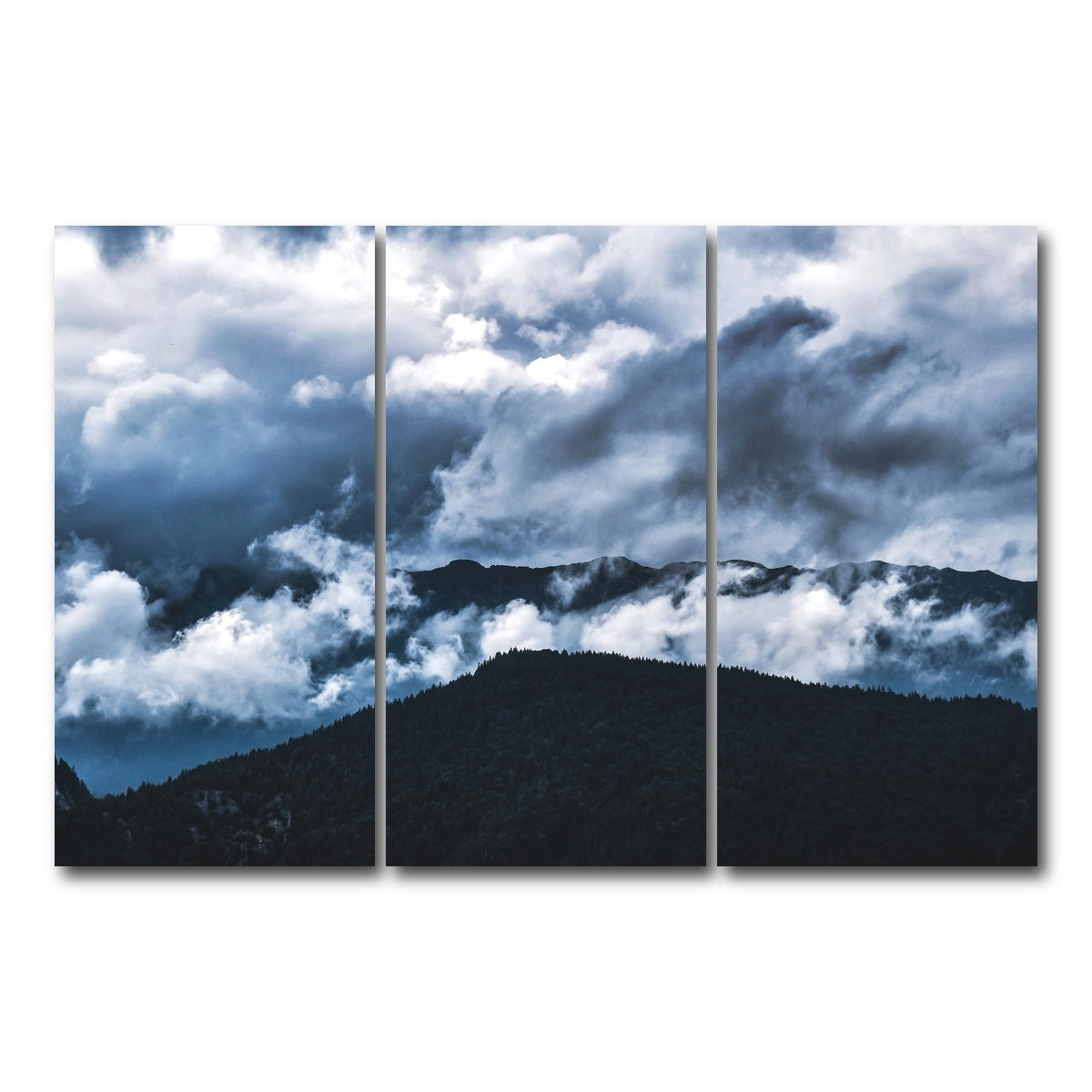 AUTO-MOCKUP WHITE | Piatra Craiului Romania 5 | 3 Piece | Gallery Wrap Canvas | group=12x24