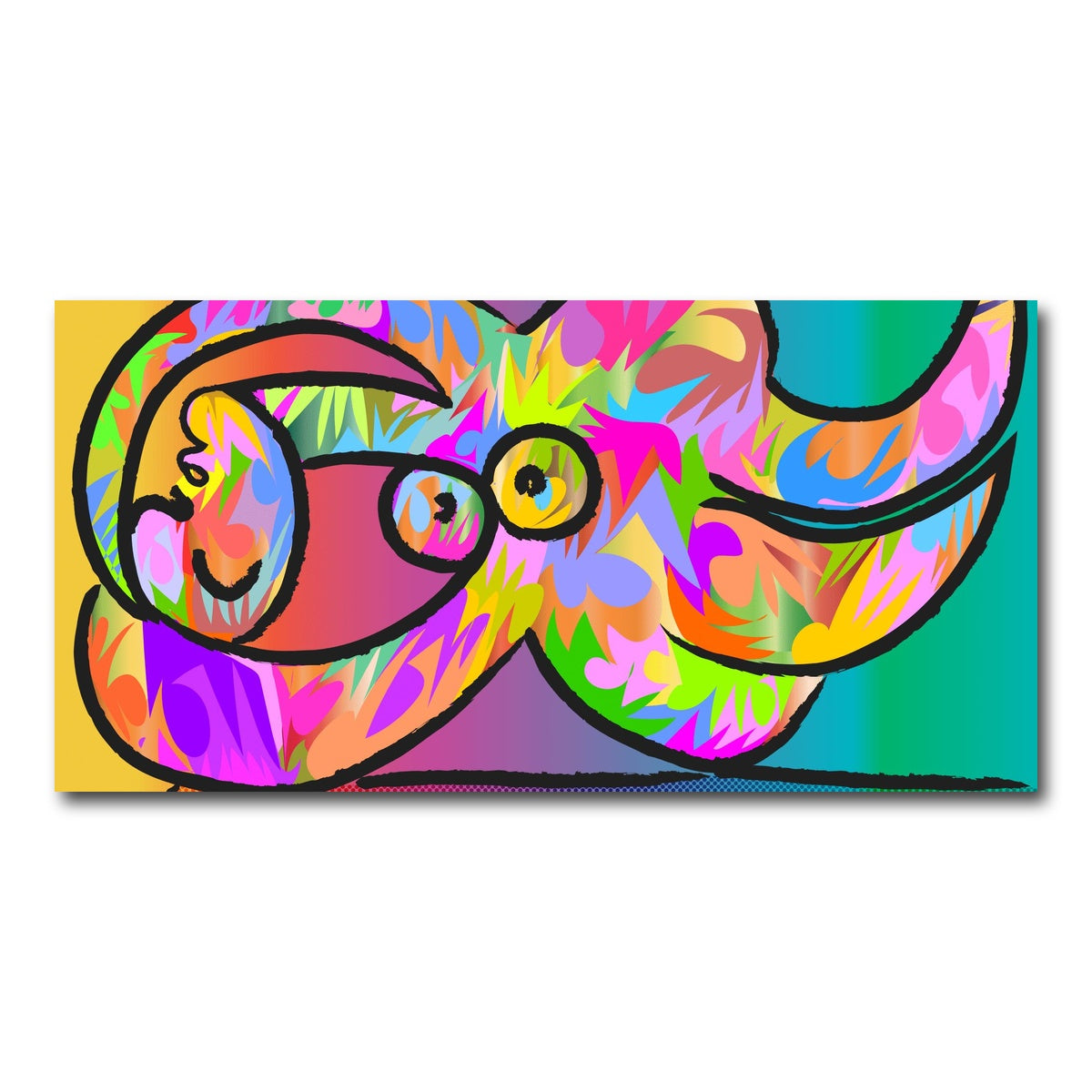 AUTO-MOCKUP WHITE | Picasso Femme nue | 1 Piece | Gallery Wrap Canvas | group=2x1