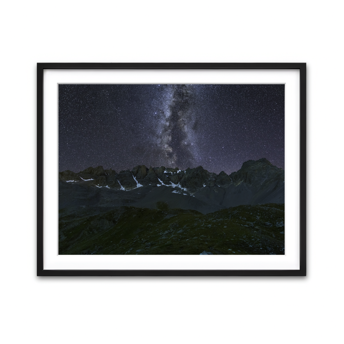 Framed Print 4x3 Black
